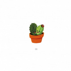 Ecusson "Cactus"