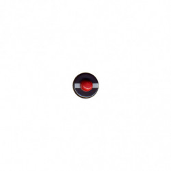 Bouton point rouge 13MM